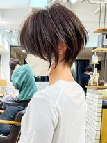 アヴァロン(AVALON) 絶壁解消/ひし形/前下がり/大人ショートボブ/30代/40代★猪狩★