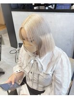 ソワンドゥブレス 瓜破店(soin de brace)&nbsp;【辻快樹】ケアブリーチ/ホワイトカラー