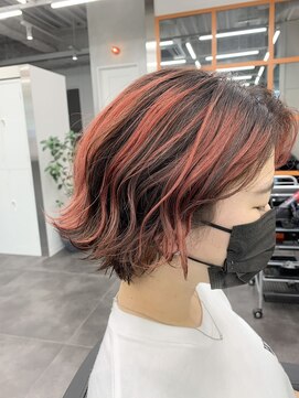 エイト 立川店(EIGHT) ☆アンブレラカラー×フラミンゴピンク☆