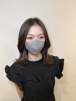 サルファ ヘアデザイン 名古屋 丸の内(S.ALPHA HAIR DESIGN)&nbsp;韓国風鎖骨ミディ