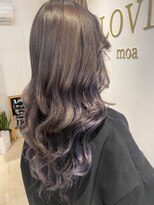 ラビスモア(Lovis moa)&nbsp;魅力倍増カール/セミディ/シアーカラー/ダークアッシュ/姫カット