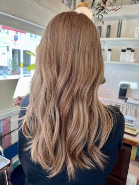 ザブリッジ(the Bridge) ロング×ミルクティーベージュ