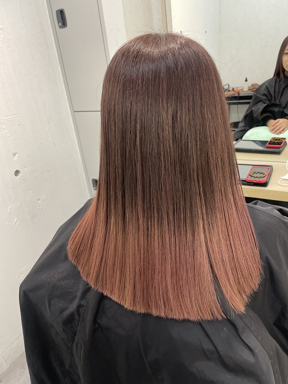 プツッとロング：L180732655｜スリー(Three)のヘアスタイル