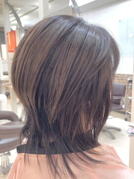 カットハウス はさみの部屋 大人ウルフレイヤー/メテオトリートメント/ショコラブラウン