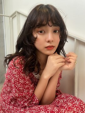 アクアオモテサンドウ(ACQUA omotesando) △癖毛風ウルフパーマレイヤーカットデジタルパーマ