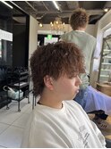 ツイストスパイラルパーマ　ツイストパーマ　メンズパーマ