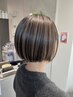 《コントラストデザイン》カット×コントラストハイライトカラー　￥17300