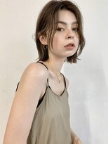 ウェイズトウキョウ 新宿店(Ways TOKYO)&nbsp;ミディアムボブ　グレージュ　レイヤーカット　大人上品