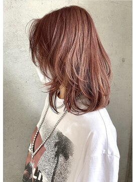 アイコン 博多(ICON.) chocolate pink×layer cut