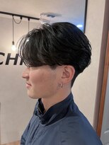 毛流れ/センターパート/刈り上げ/マッシュ