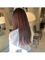 シー(Ciii)&nbsp;stylist イケダ>> ピンクブラウン