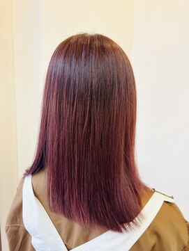 ジャストビューティサンク 上大岡(Just Beauty CiNQ) 20代30代40代クリスタルハイブライトハイライトピンクカラー