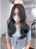 【Moana Lua】#レイヤーカット#韓国レイヤー#アッシュ
