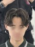 SENSE3Dメンズカット+アップパーマ￥9200*渋谷/渋谷駅/韓国/メンズ/MEN'S/眉毛