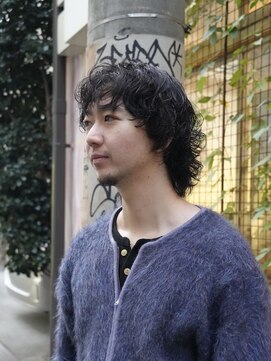 ヒカリス 中崎店(HIKARIS) メンズ × パーマ