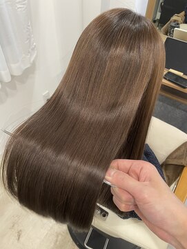 美髪専門サロン バイ マイル(美髪専門サロン by mile) 【美髪ケアカラー】柔らかベージュ