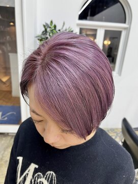 ネイビー(Navy) 《春》ハイトーン×ラベンダーピンク