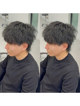 ブライト(BRIGHT) マッシュ緩めツイストスパイラルパーマ