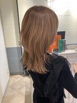 シェノン 赤羽店(CHAINON)&nbsp;ハイトーンウルフレイヤー３２ミリコテ仕上げ赤羽美容院