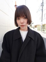 ホネン(honen)&nbsp;薬院【honen】大人ショートボブウルフイルミナ髪質改善メテオ