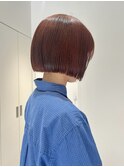 天神大名顔周りレイヤーカットミディアムボブタッセルボブ今泉