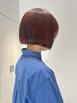 テクネ 天神大名(techne) 天神大名顔周りレイヤーカットミディアムボブタッセルボブ今泉