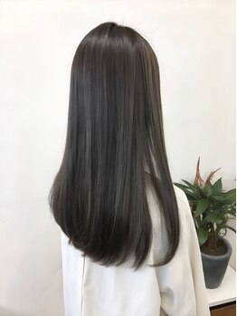 アンドヘアサロン(AND hair salon)の写真/【夙川/苦楽園/甲陽園】ダメージやうねりのお悩みに◎髪質に合わせた施術で自然なストレートヘアを実現♪
