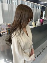 キング(K!ng)&nbsp;縮毛矯正髪質改善ハイライトレイヤーカット枚方美容室エクステ