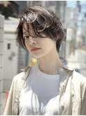 ハンサムショートでレディーに色っぽく