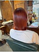 【山本智文】オレンジベージュロブ