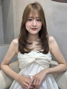 グロー 大宮(GLROW) 韓国大宮/レイヤーカット/グレージュ/透明感カラー/seri