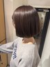 【川田指名限定】カット＋髪質改善縮毛矯正＋TR