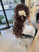 シャーマン(SHERMAN)&nbsp;お団子ハーフアレンジ♪