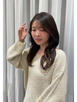 ケンジサナンド(KENJE Sanando)&nbsp;顔まわりレイヤー×柔らかブラウンカラー