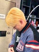 クィーンズガーデンバイケーツーギンザ(QUEEN’S GARDEN by K two GINZA)&nbsp;メンズ/ブリーチカラー/ブロンドカラー/メンズショート