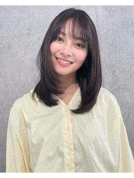 エアー 青山(AIR) ミディアムレイヤーカット