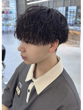 デュー 栄(DEW) 【DEW】ツイストスパイラルパーマ/波巻き/マッシュ/ブリーチ