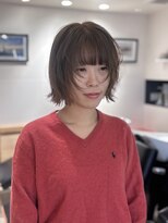 ローグ(Logue) レイヤーボブ×ベージュブラウン