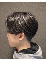 ヤスムラ(YASUMURA)&nbsp;ナチュラル束感をつくるポイントパーマ【西宮北口/理容室】