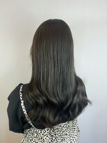 ヘアデザイン アンジェロカフェ(Hair Design Angelo cafe)&nbsp;アッシュカラー/セミロングスタイル/20代30代40代