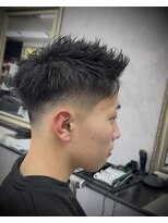 ロイヤル 相馬店(ROYAL) ボックスショート×スキンミドルフェード