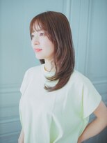 シェルク バイ シャッセ(cerc by SASE)&nbsp;ゆるふわ顔周りレイヤー