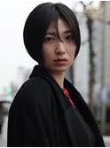 骨格補正ハンサムショート×ミニボブ
