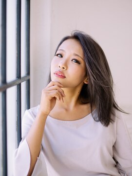 美容室 リズヘアー 稲毛店(Riz hair) 風になびく☆ナチュラルミディ【稲毛】