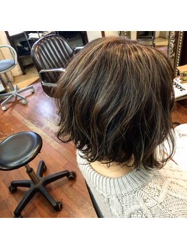 ハウオリ ヘアーワークス(Hauoli hair works) ゆるふわボブ