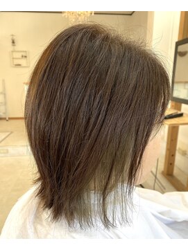 ヘアーリゼル(Hair Rizel) ベージュ系＋シルバーベージュ系インナー