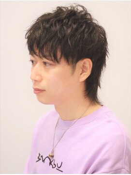 ノイセル(Noisyle) 韓国マッシュ黒髪マッシュネオウルフウルフパーママッシュウルフ