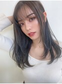 透明感カラー☆ラベンダーアッシュブルージュ
