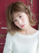 美容室 シープ 小岩店(Seep)&nbsp;ハイトーンウェーブミディ【小岩】