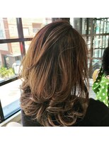 スタジオドーム(studio DOmE) グラデーションカラー/ミルクチョコレート/エレガンス/30代/40代